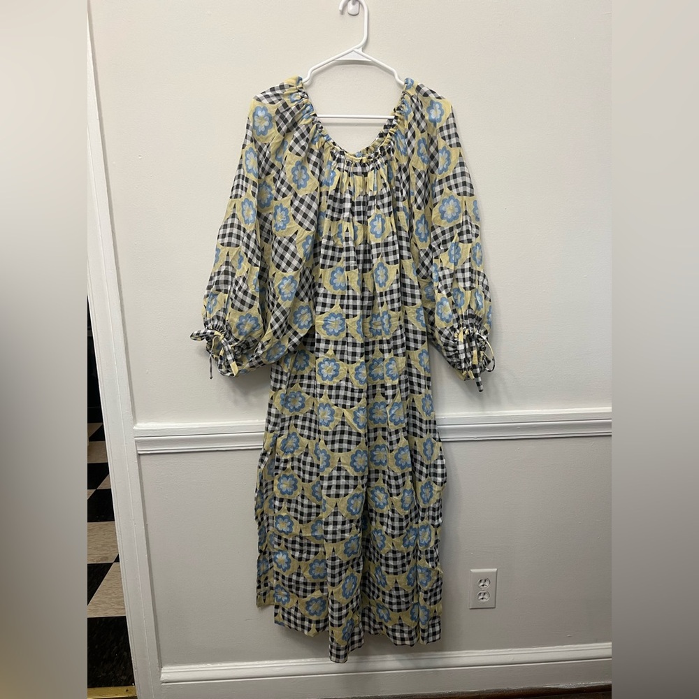 Innika Choo Frida Floral Midi Dress Size M-L